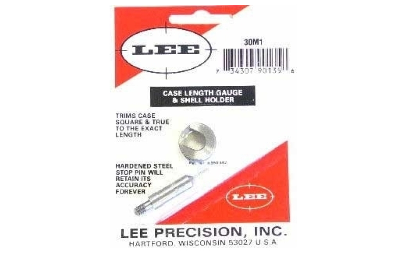 Lee Precision Lee length gauge/ shellholder, .30 m1 carbine